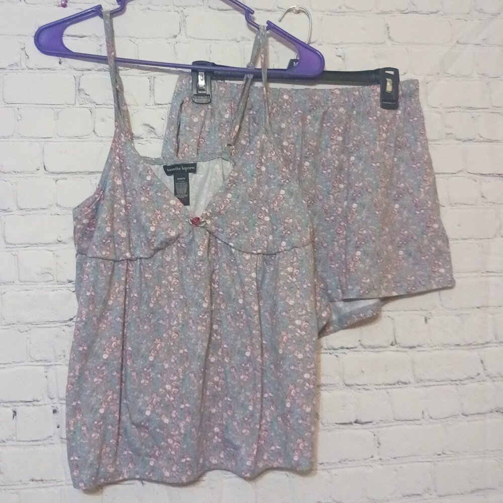 Floral Pajama Set - Picture 1 of 8